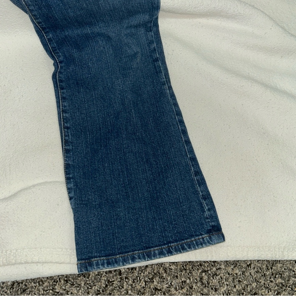 Ralph Lauren Blue Flare Wide Leg Denim - Picture 8 of 8
